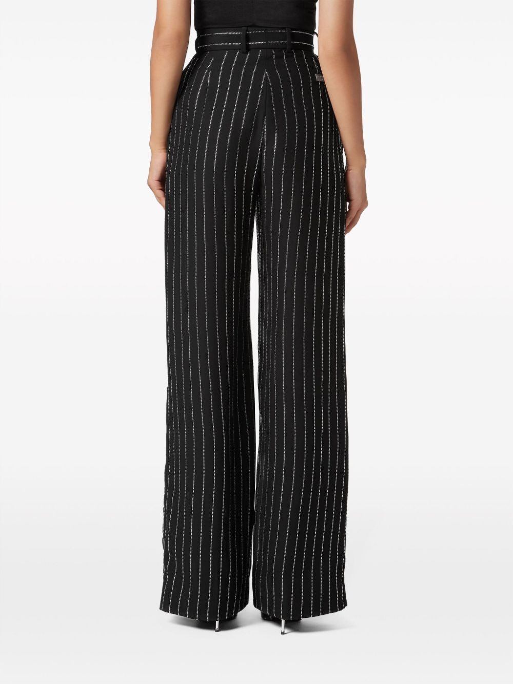 striped tailored trousers - 4