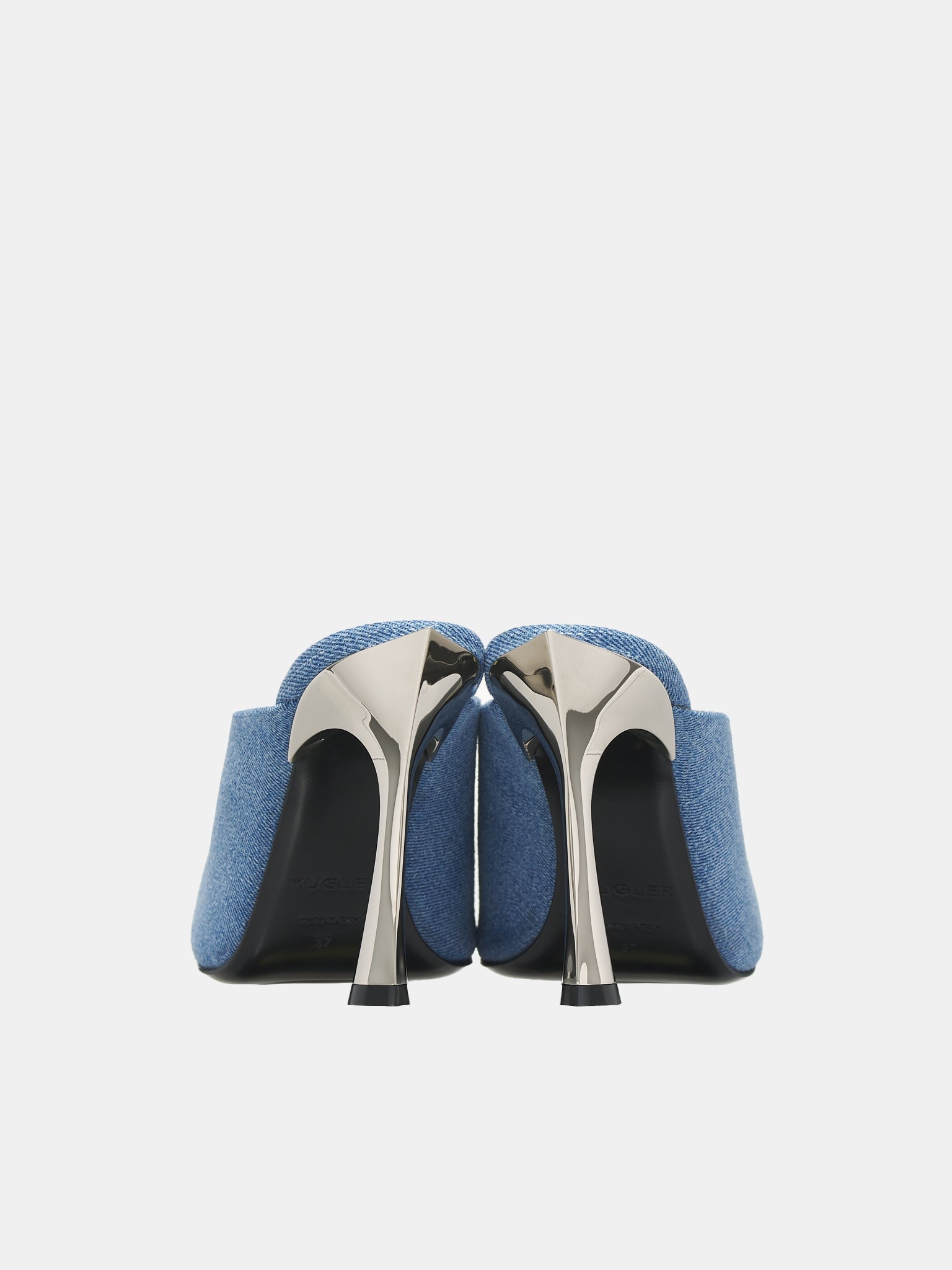 Denim Fang 95 Mules - 4