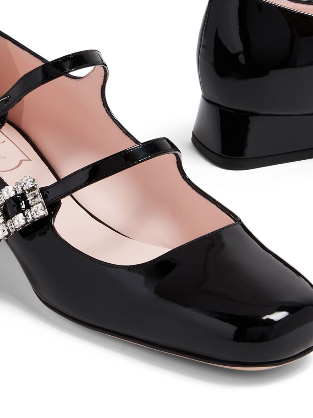 Trés Vivier crystal-embellished pumps - 5