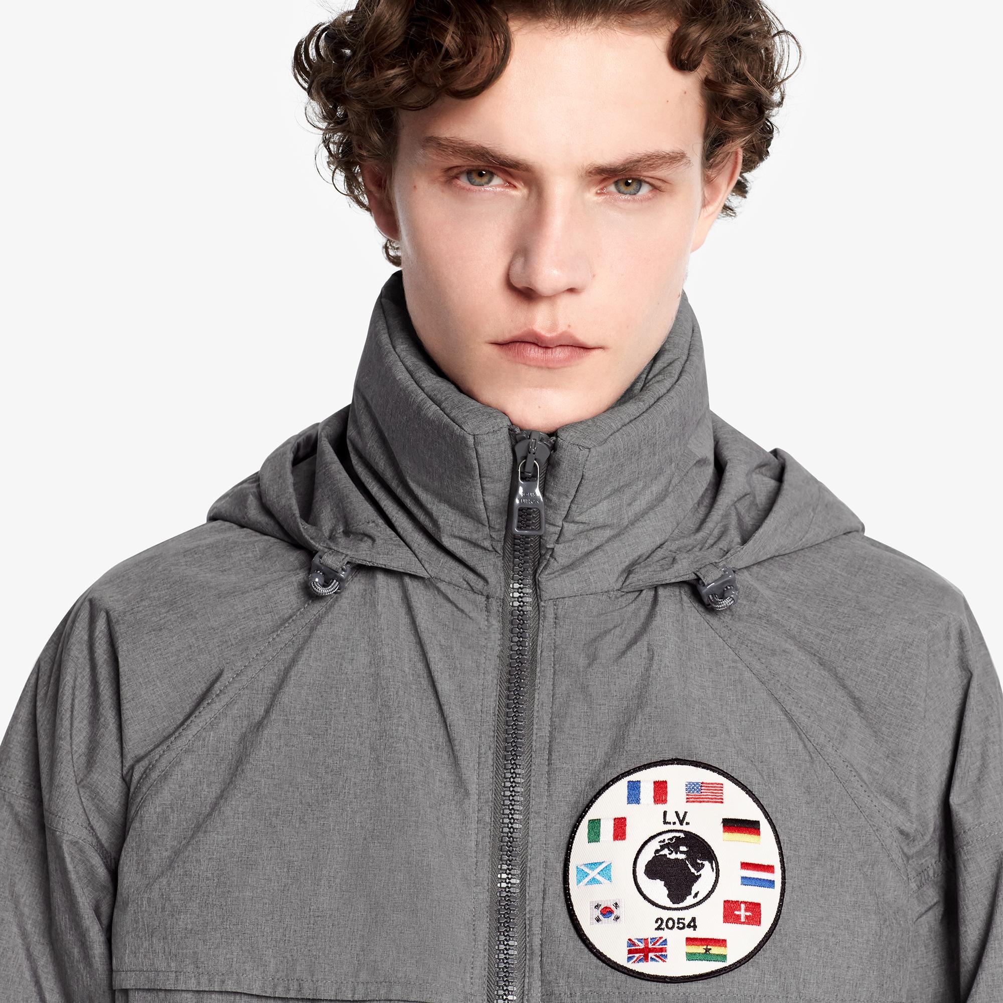 Windbreaker With Flags Patch - 5