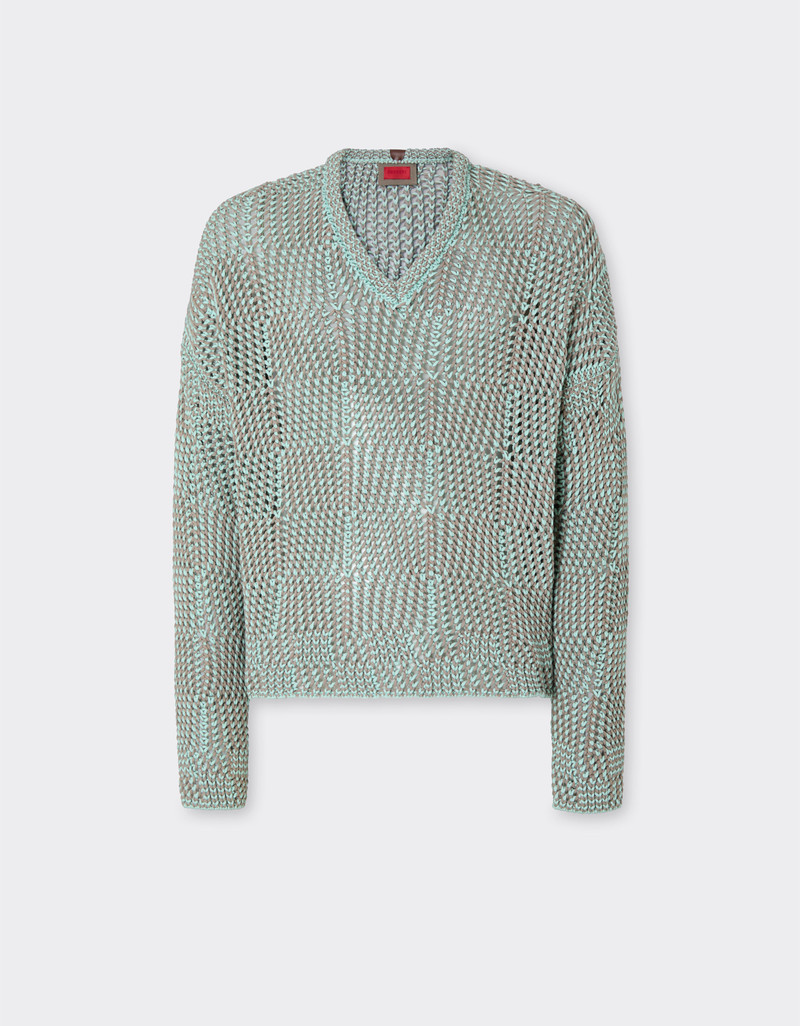 3D cotton sweater 1
