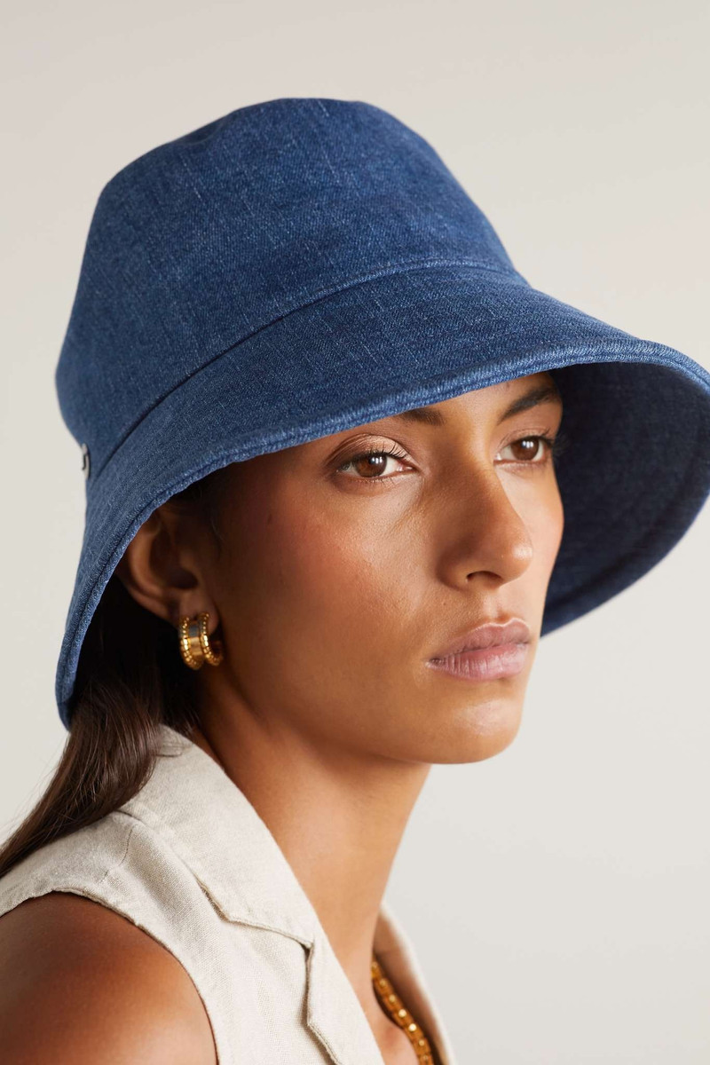 Loro Piana Zita denim bucket hat outlook