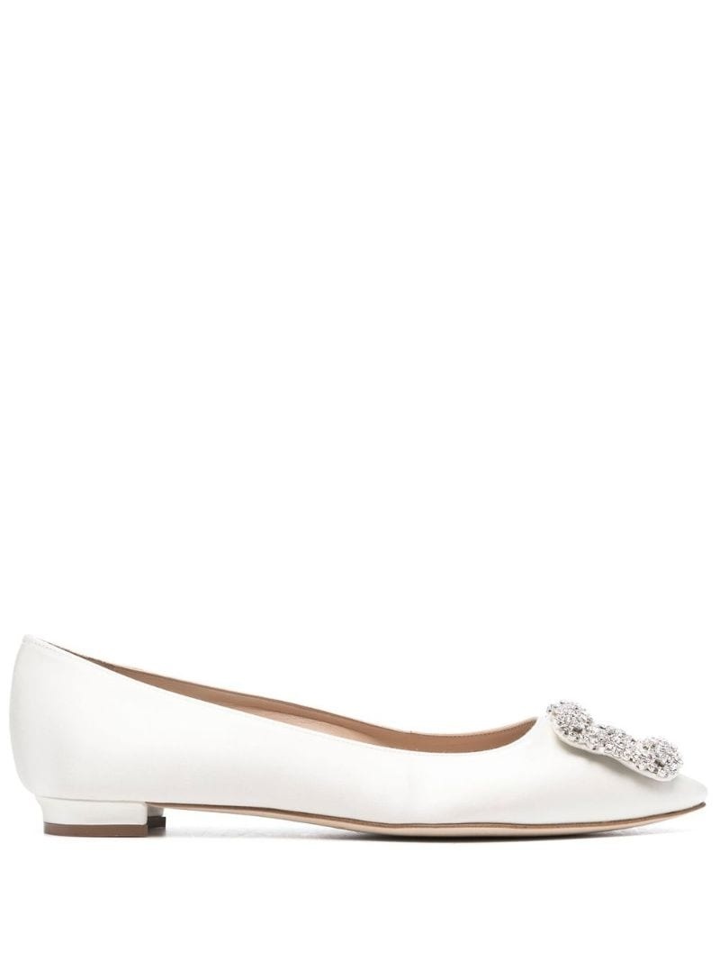 Hangisi crystal embellished ballerinas - 1