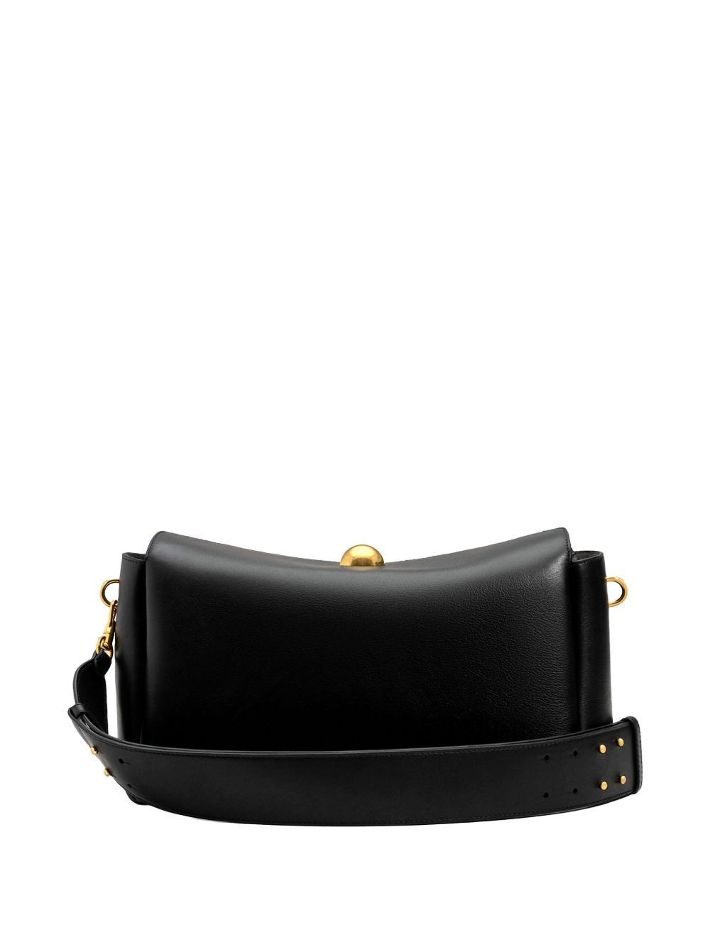 medium Carrousel magnetic-closure smooth leather bag - 4