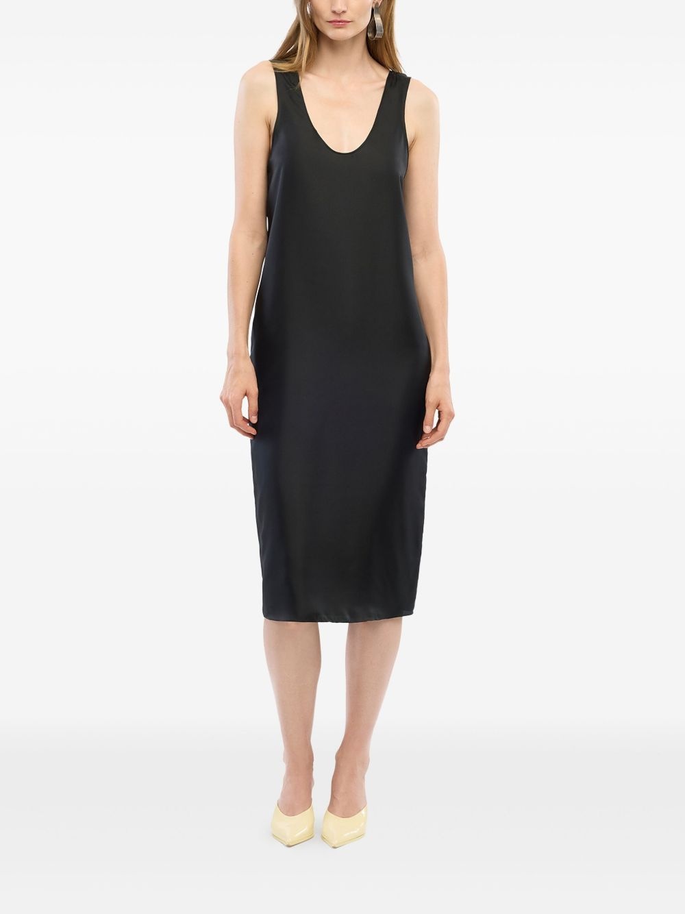 silk tank dress - 2