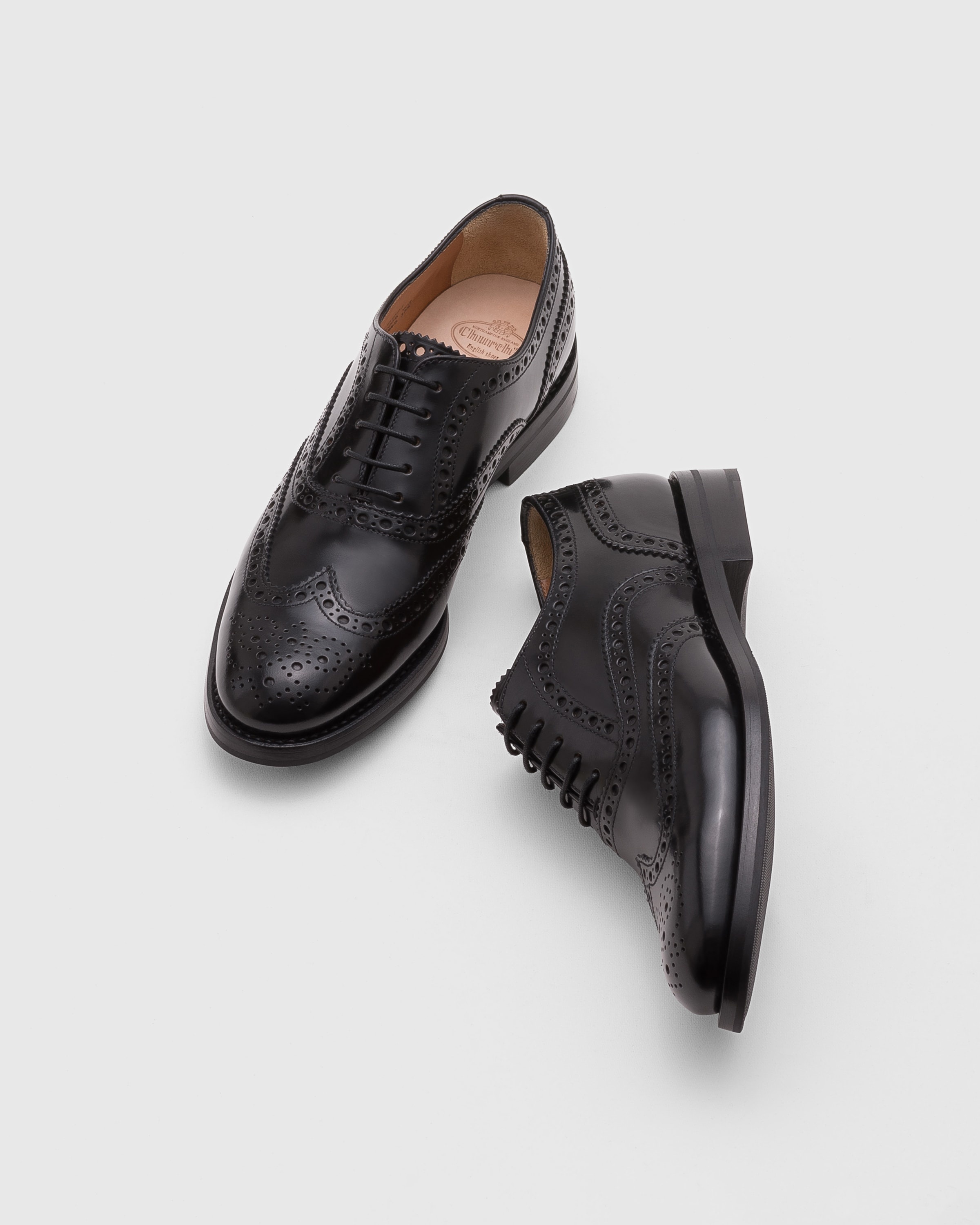 Brushed calfskin lace-ups - 2