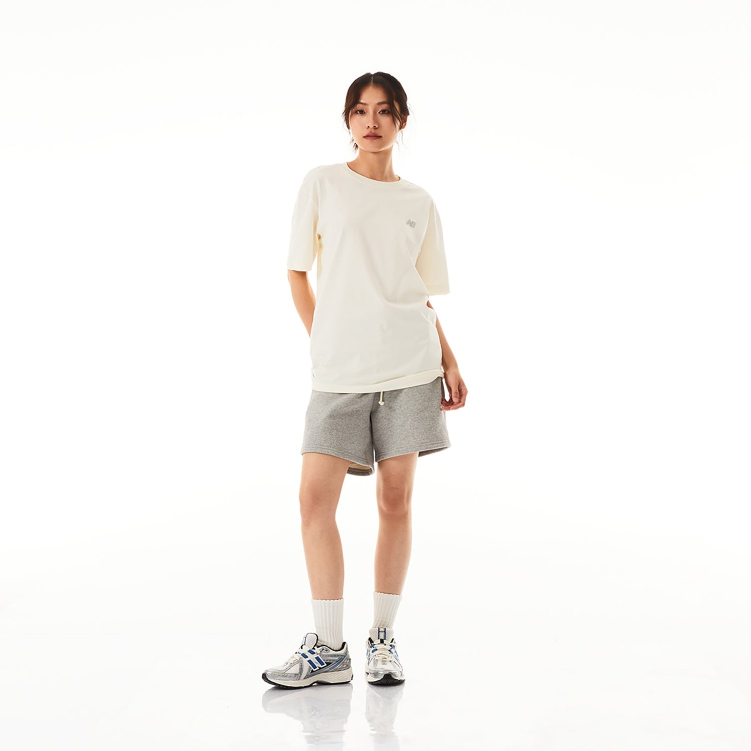 New Balance NB Small Logo T-Shirt 'White' NEE24081-WT - 6