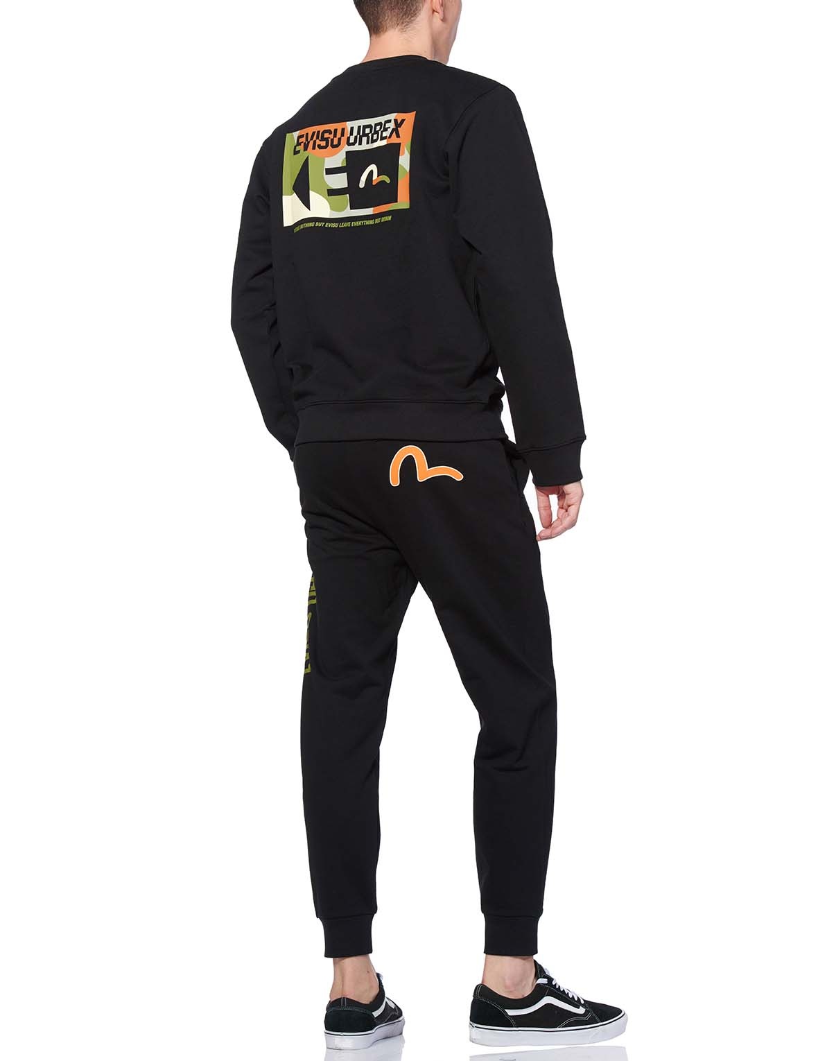 CAMOUFLAGE SEAGULL PRINTED SWEATSHIRT - 6