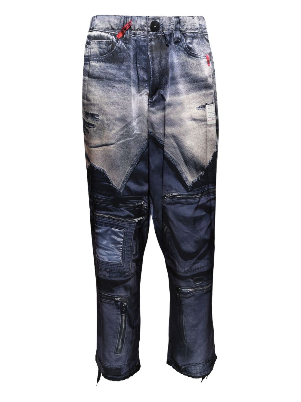 trompe l'oeil trousers - 1