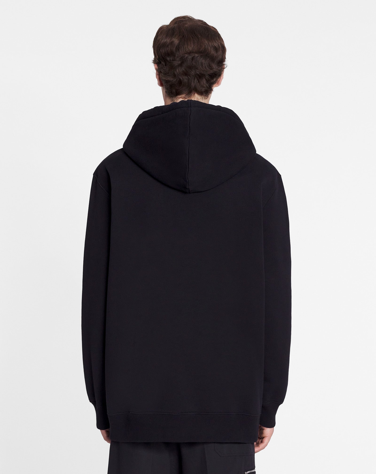 LOOSE-FITTING HOODIE WITH LANVIN LOGO - 6