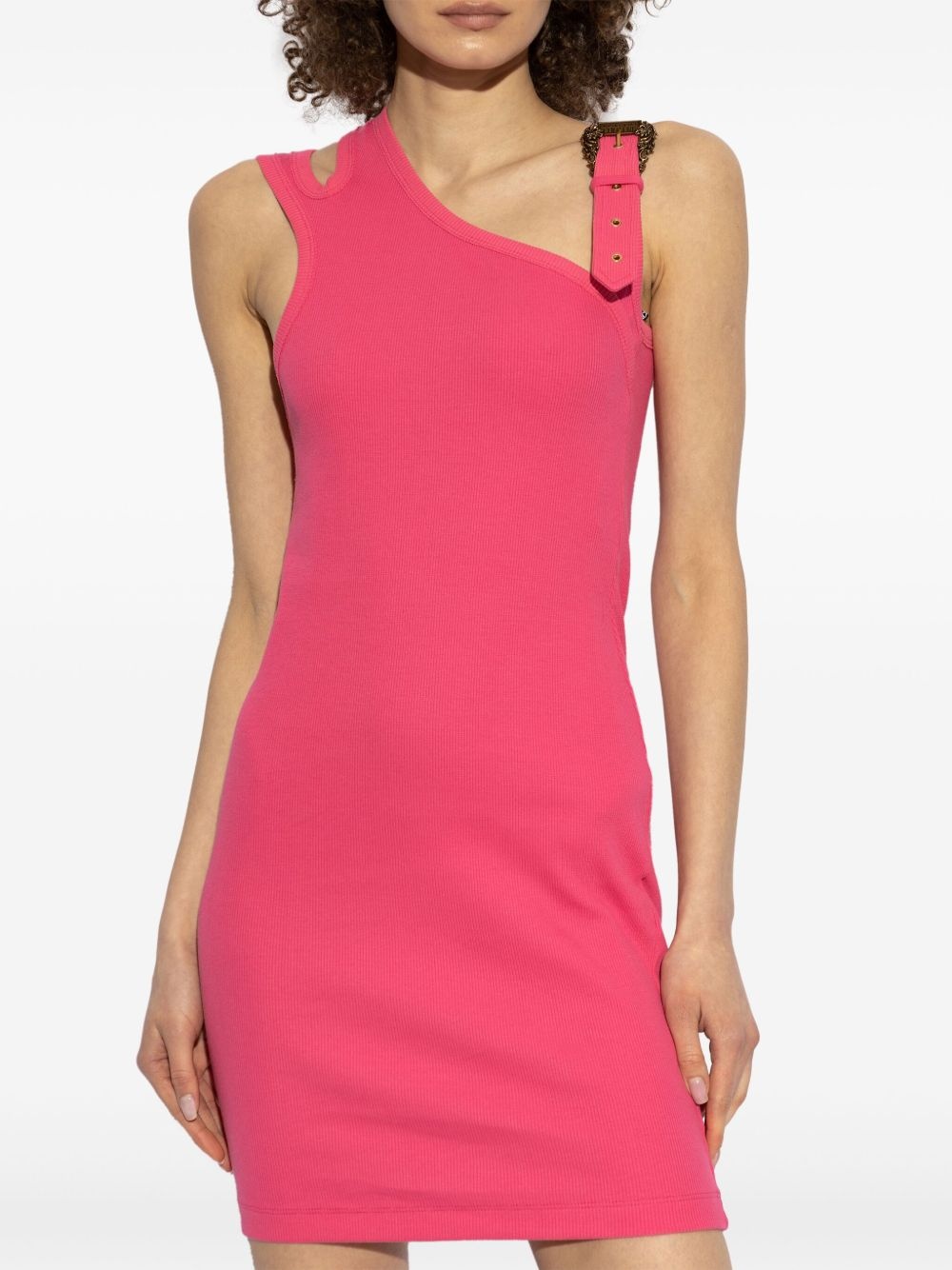 ribbed mini dress - 2