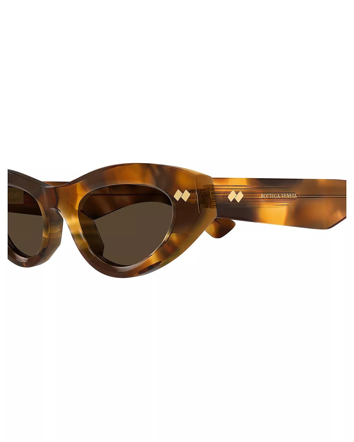 Bold Ribbon Stud Cat Eye Sunglasses, 50mm - 6