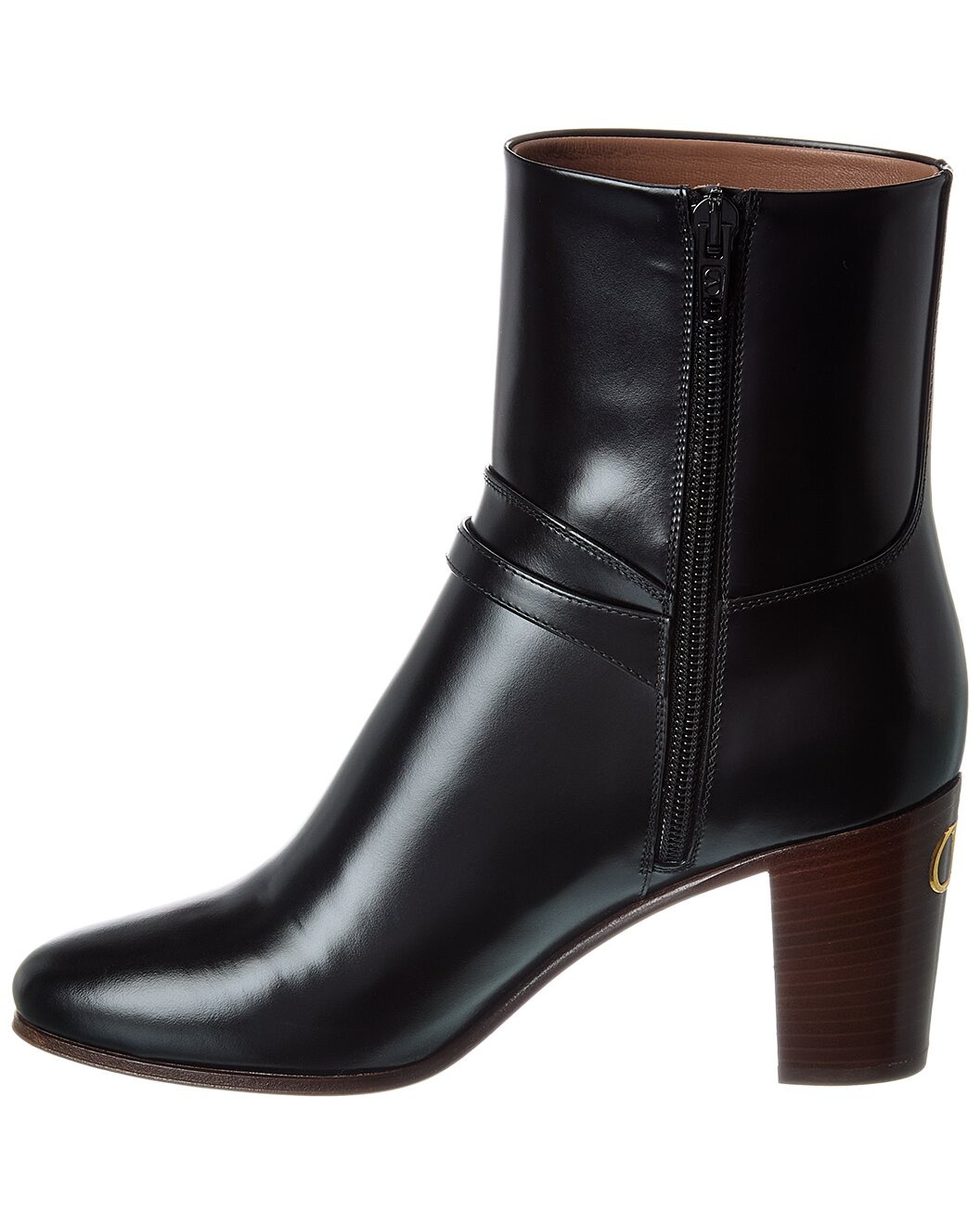 Valentino Rockstud 75 Leather Boot - 2