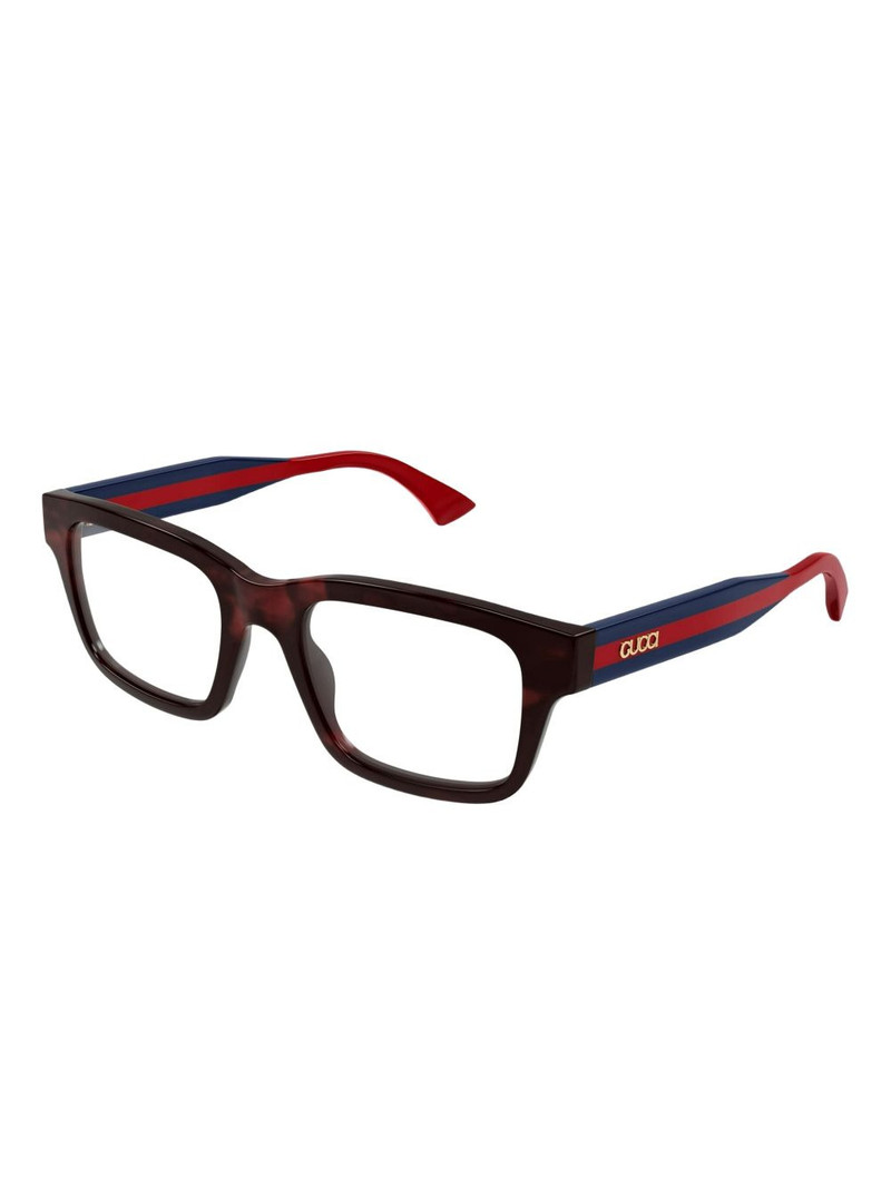 GUCCI rectangle-frame glasses outlook