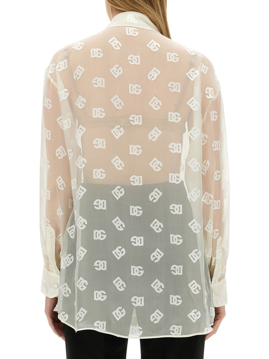 Dolce & Gabbana Women Dg Shirt All Over - 3