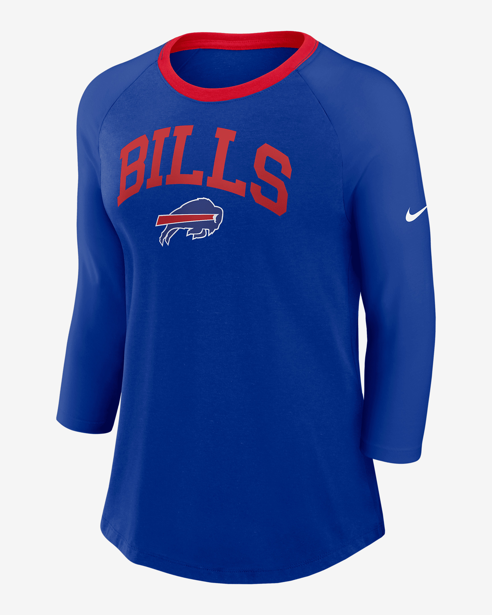 Buffalo Bills Women's Nike NFL 3/4-Sleeve T-Shirt - 1