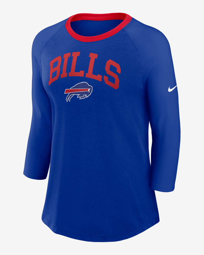 Buffalo Bills Women's Nike NFL 3/4-Sleeve T-Shirt 1