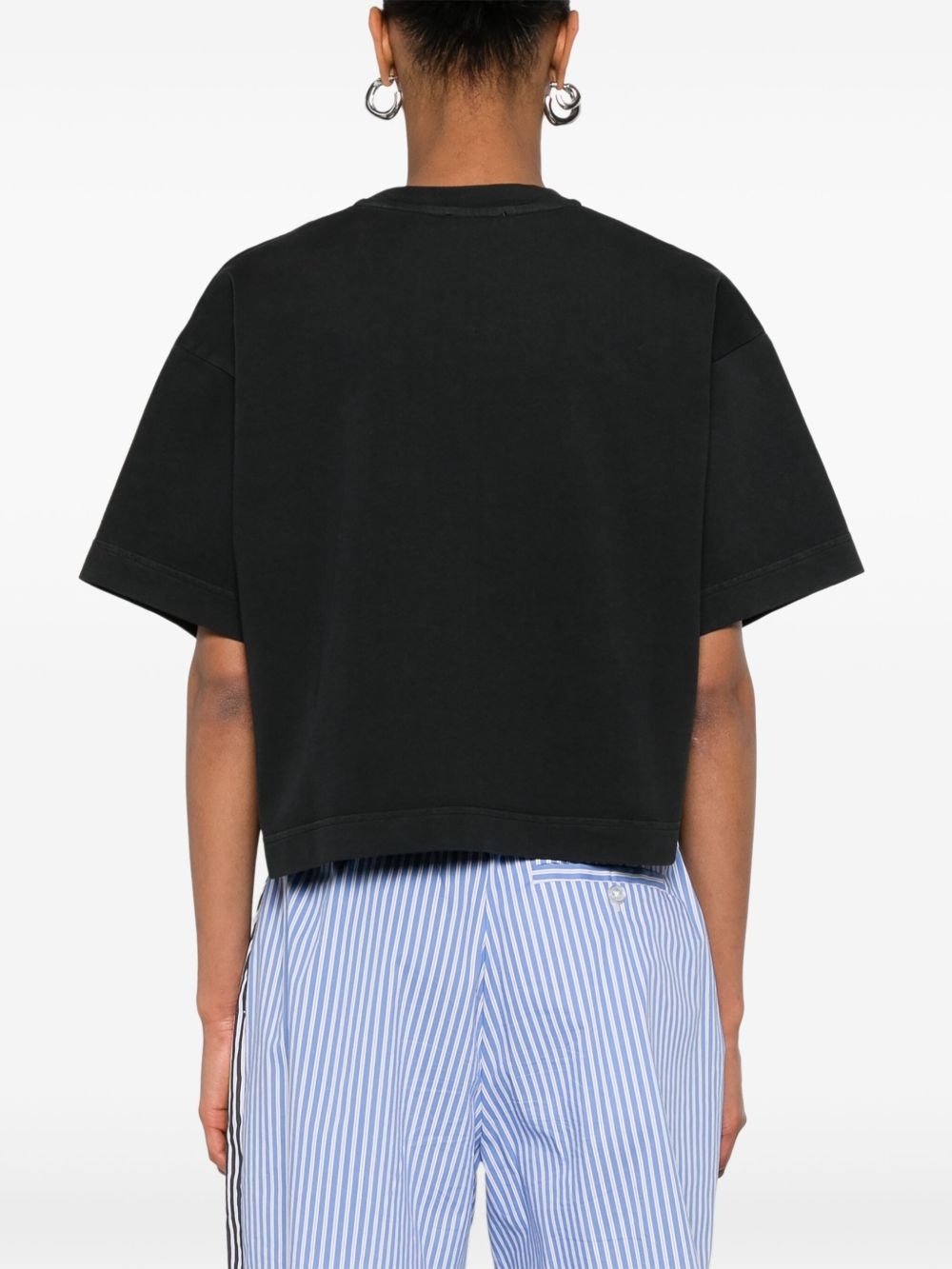 cropped T-shirt - 4