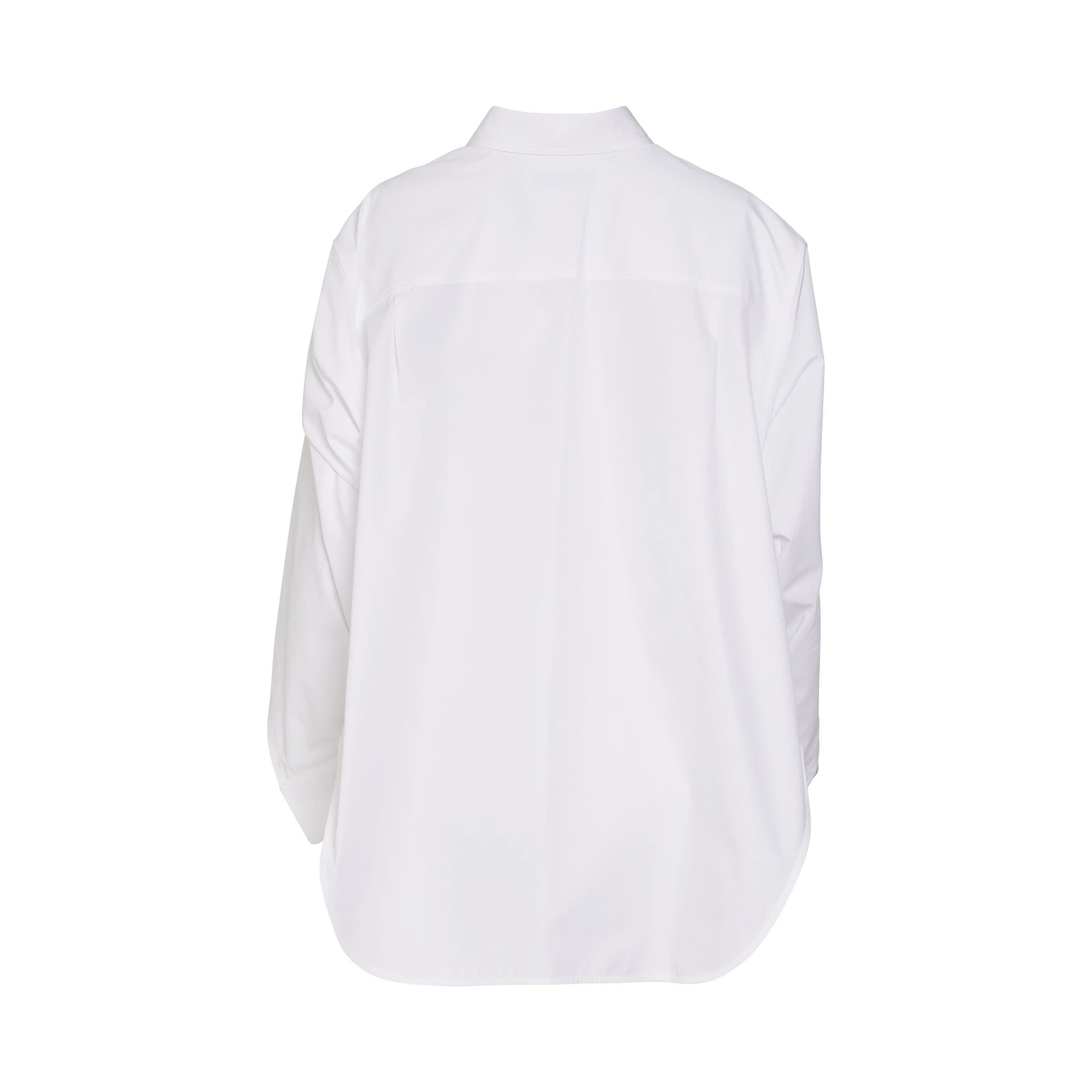 Wing Twisted Shirt in White - 4