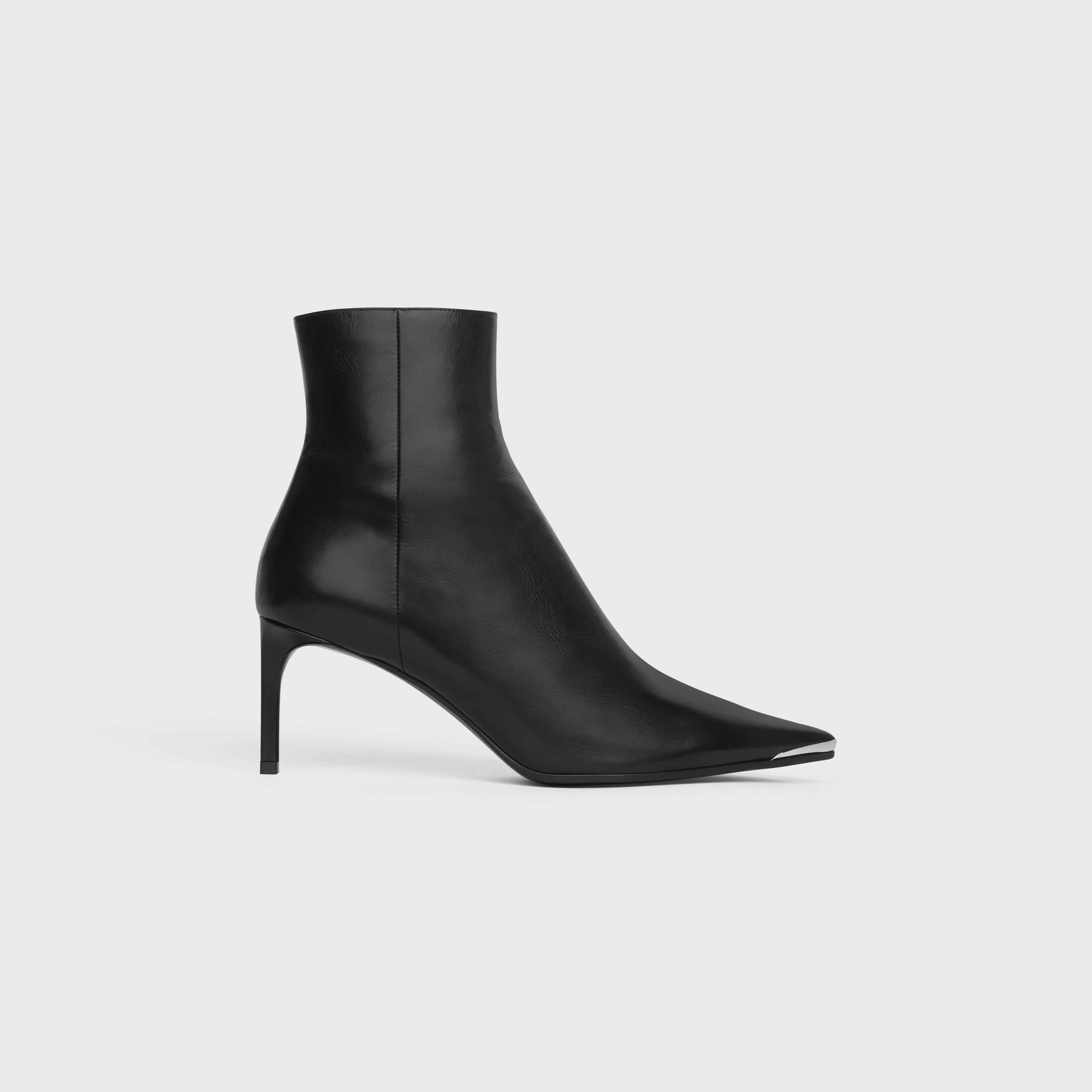 Celine Boots metal toe fitted ankle boot in Calfskin - 1