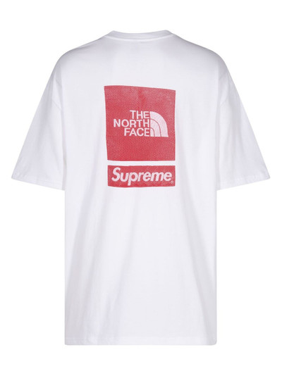 Supreme x The North Face "White" T-shirt outlook