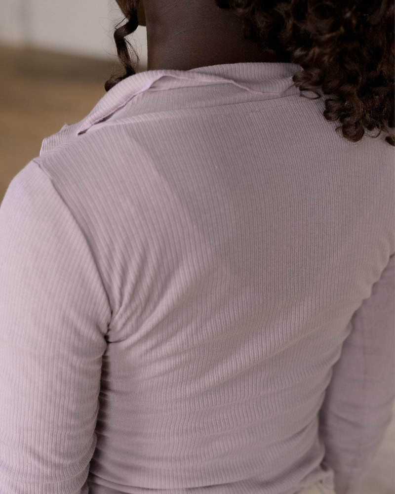 Dual Long Sleeve Tee - Organic Cotton Rib 6