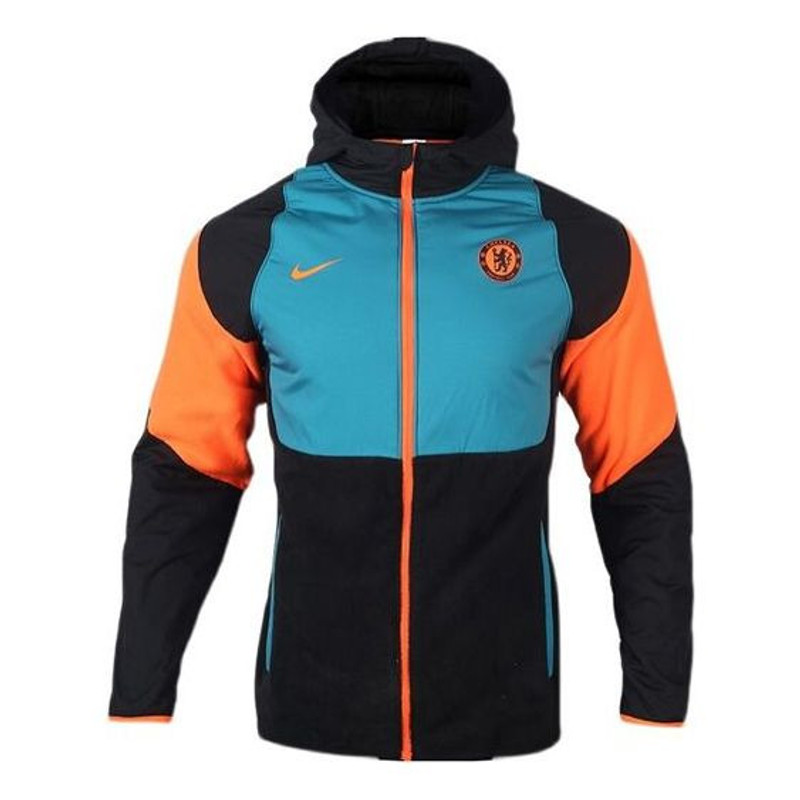 Nike Chelsea FC Full Zip Hoodie Woven Soccer Jacket 'Multicolor' DB7796-471 1