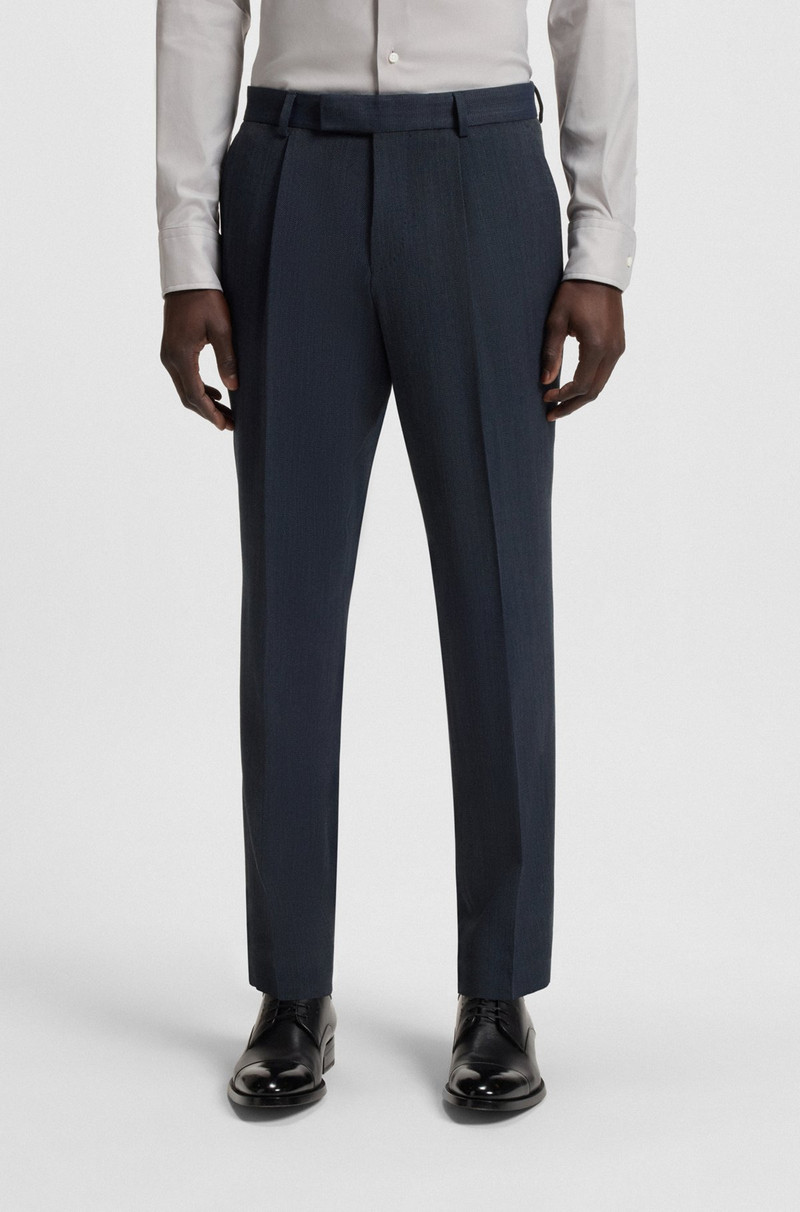 SLIM-FIT SUIT IN WOOL AND SILK 6