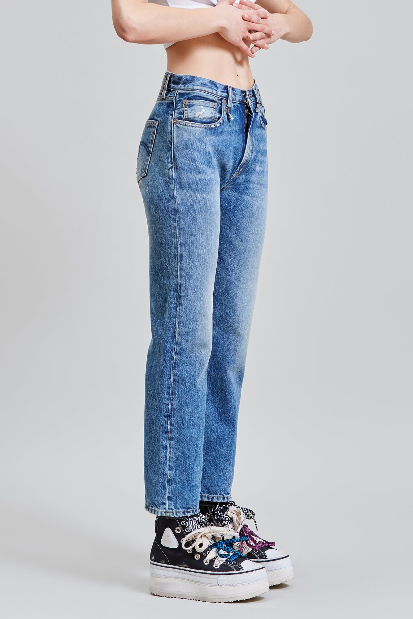 Courtney Slim - Jasper | R13 Denim Official Site - 4