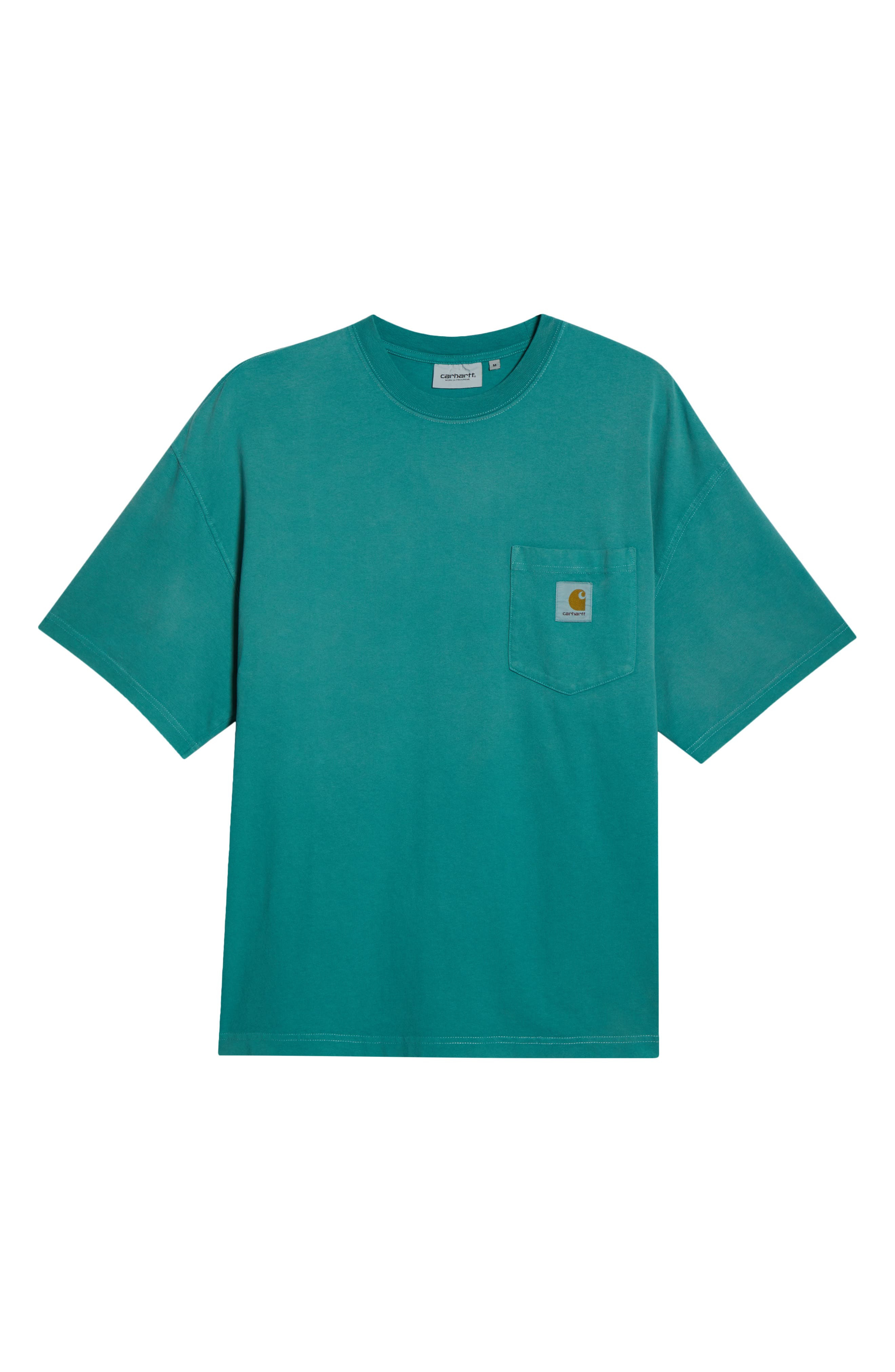 Carhartt Work In Progress Hudson Pocket T-Shirt in Saguaro (Chalk Wash) at Nordstrom - 5