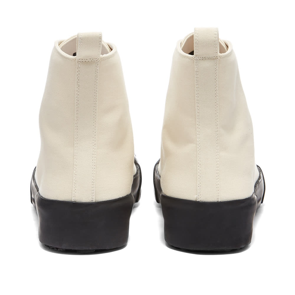 Jil Sander Canvas Hi Top Sneaker - 3