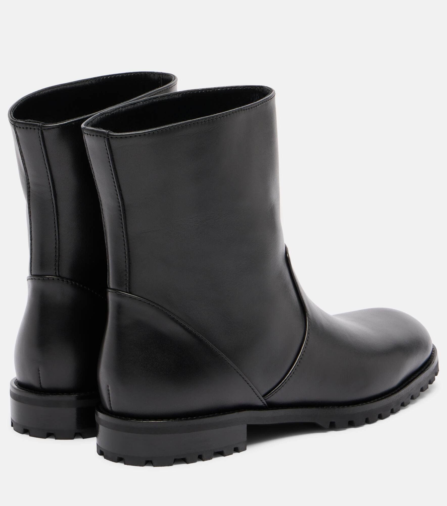 Leather ankle boots - 2