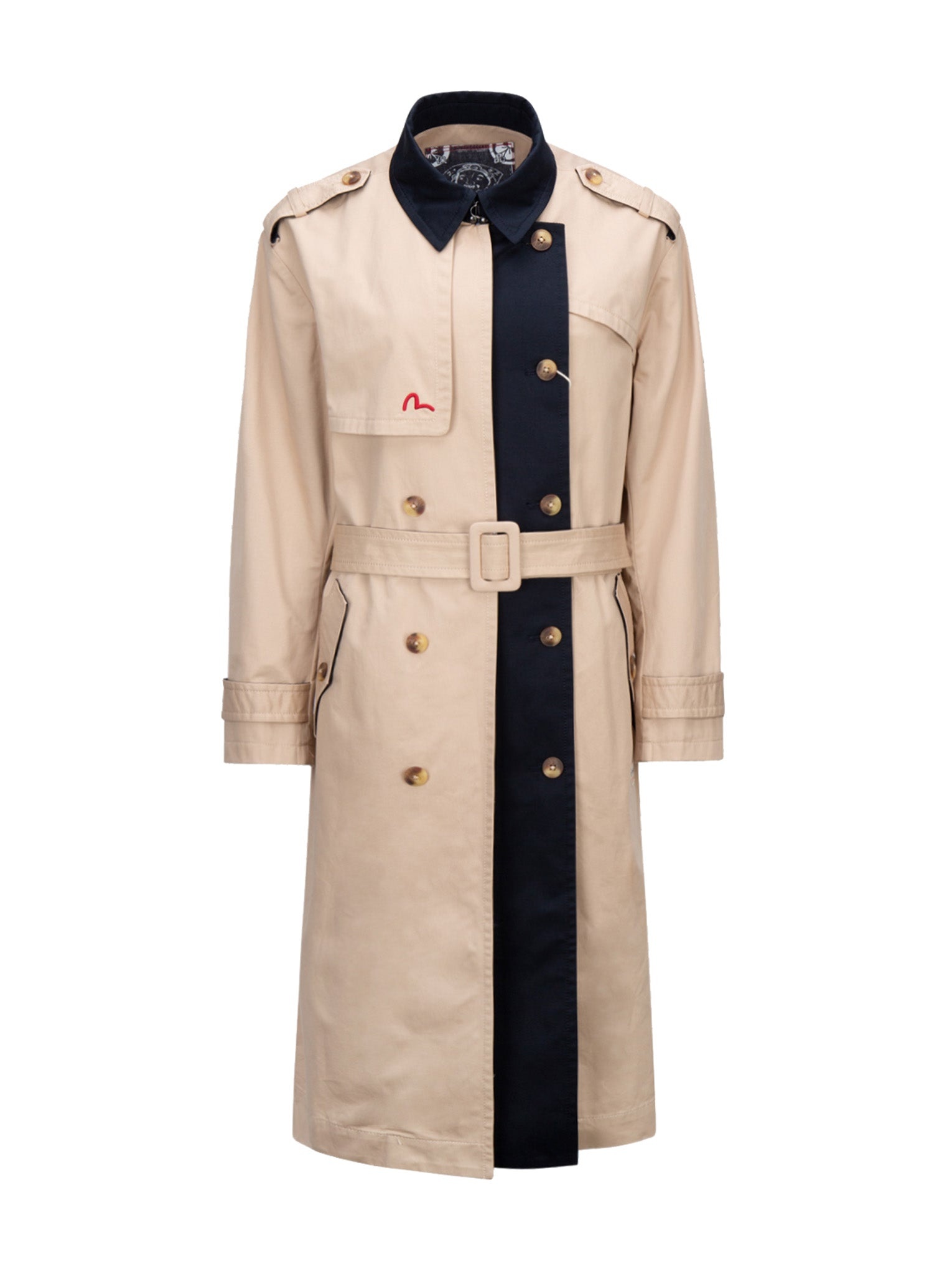 LOGO EMBROIDERED TRENCH COAT - 17
