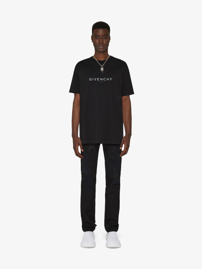 Givenchy GIVENCHY REVERSE OVERSIZED T-SHIRT IN COTTON outlook