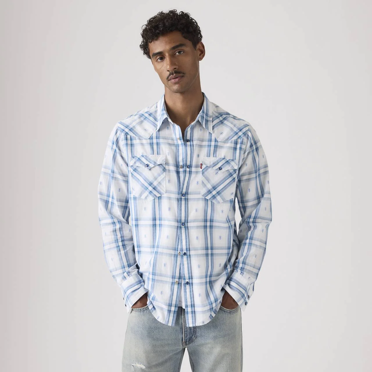 BARSTOW WESTERN JAQUARD SHIRT - 1
