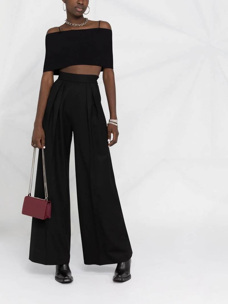 Ambush cold-shoulder cropped top outlook