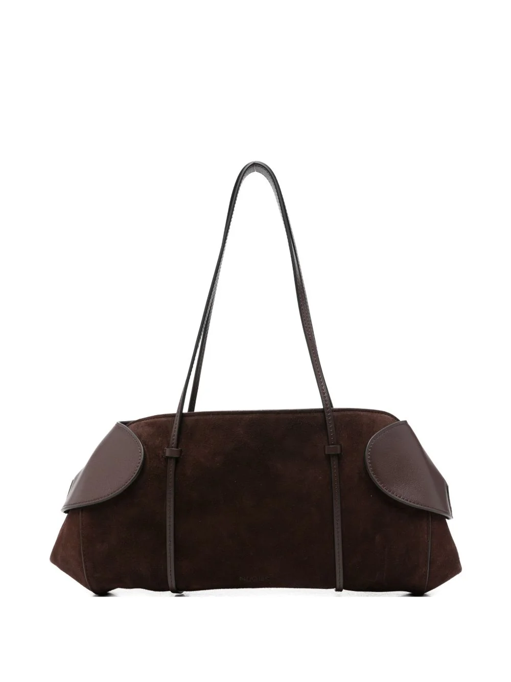 suede shoulder bag - 1