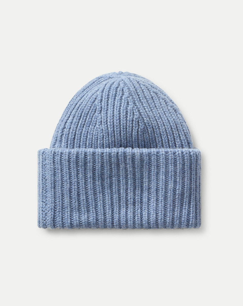 CASHMERE FOLDOVER BEANIE 1