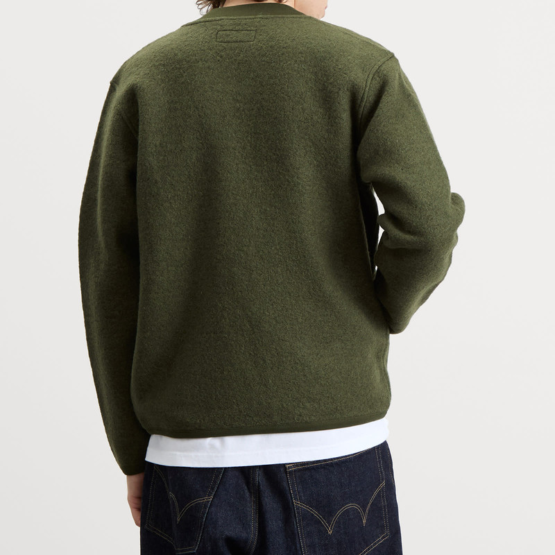 Universal Works Wool Fleece Zip Bomber - Presented by END. 3