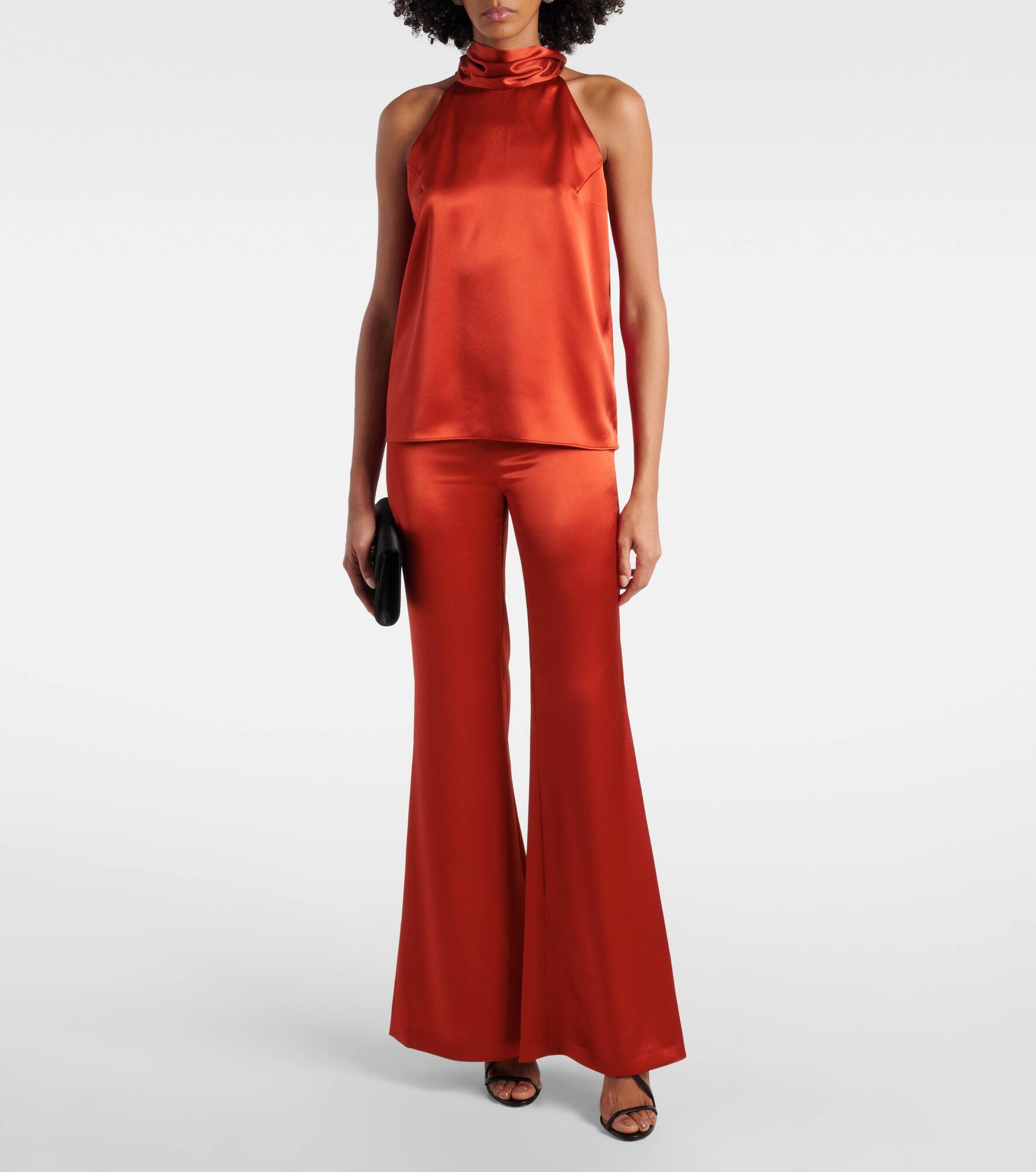 Atruvia satin wide-leg pants - 2