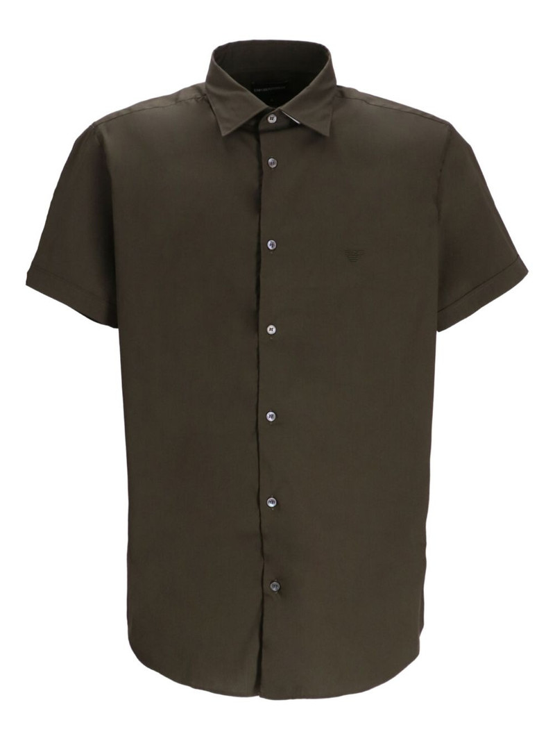 buttoned short-sleeve shirt 1