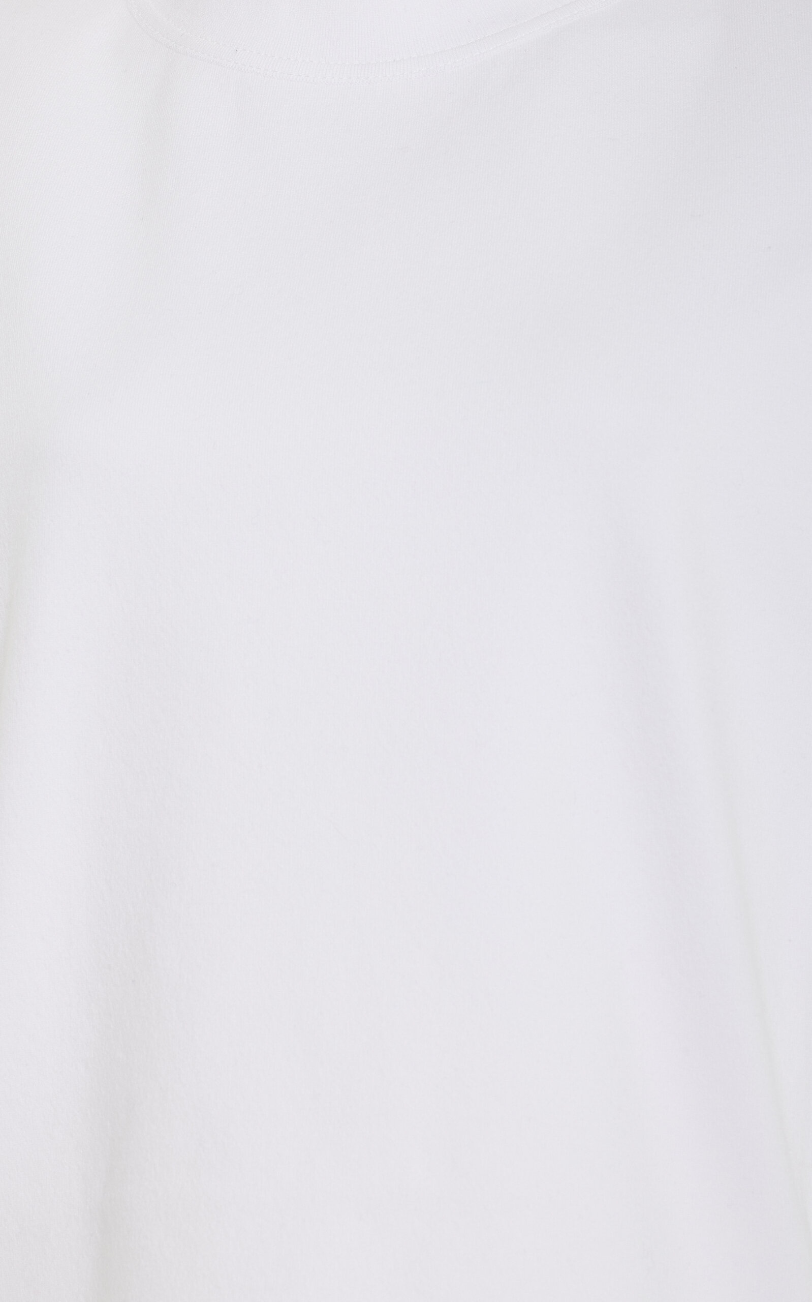 Raff Cotton-Blend Knit T-Shirt white - 5