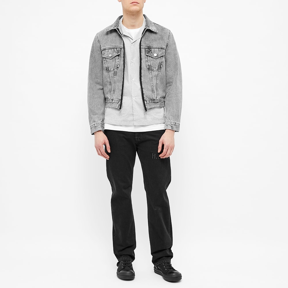 Helmut Lang Stonewashed Zip Denim Jacket - 6