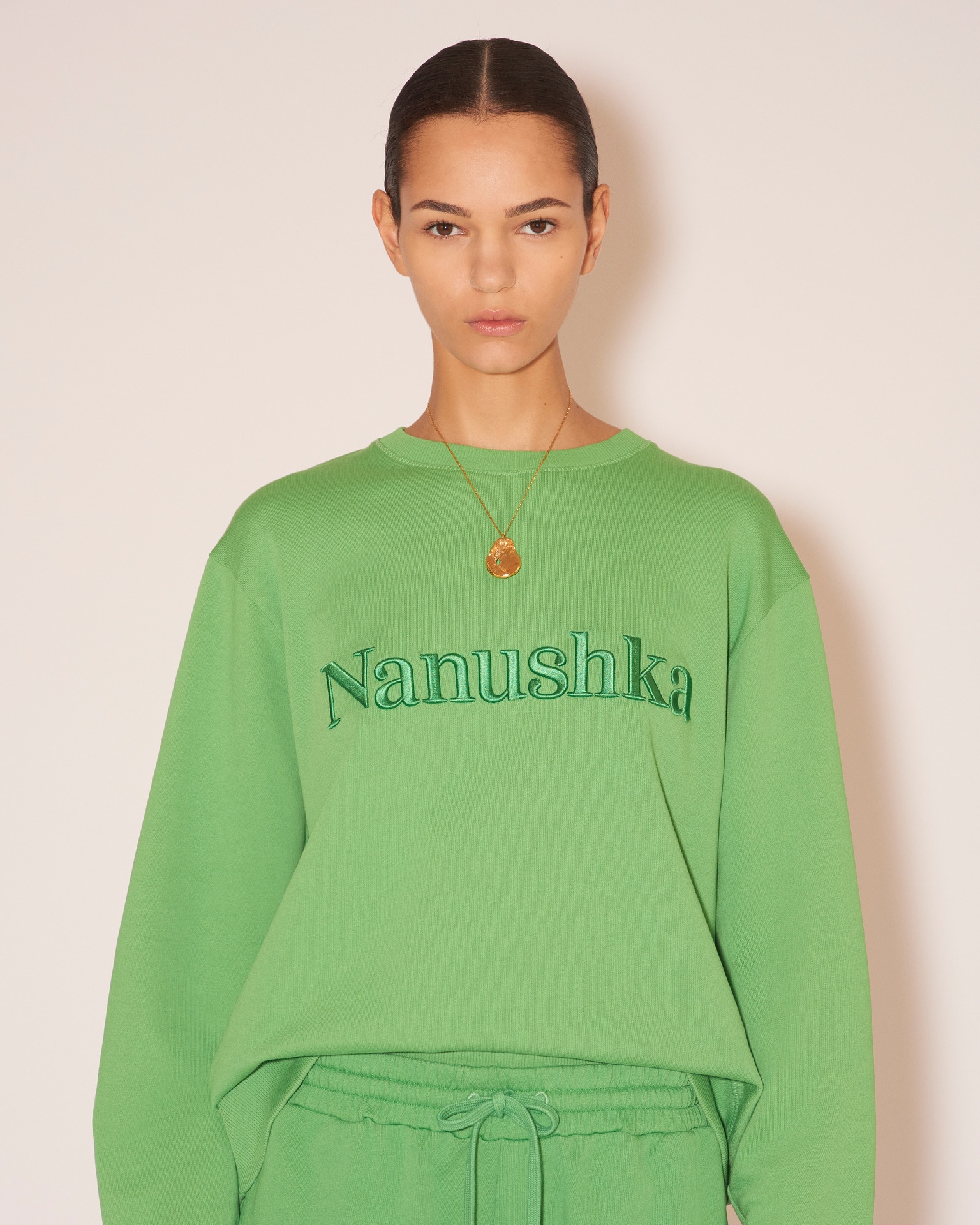 REMY - Logo sweatshirt - Green - 5