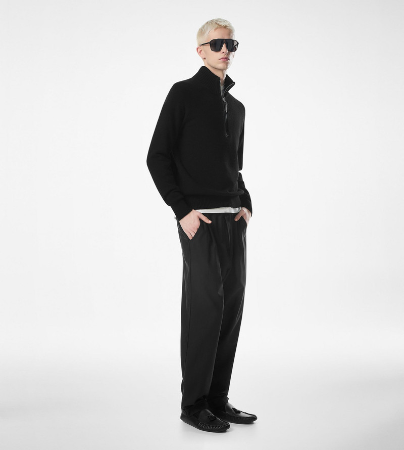 TOM FORD CASHMERE LAMBSWOOL HALF ZIP outlook