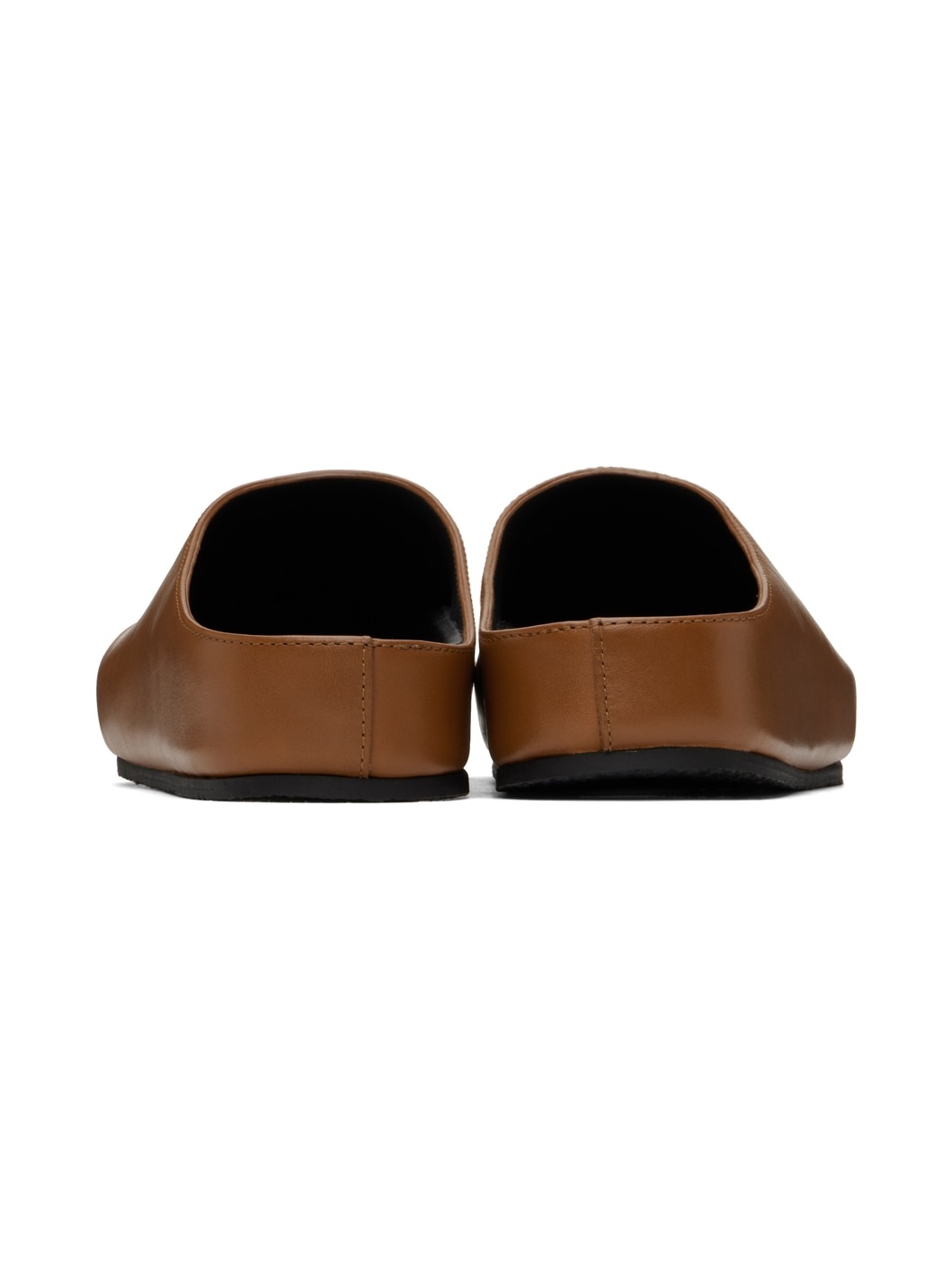 SSENSE Exclusive Brown Wearing Slip-On Loafers - 2