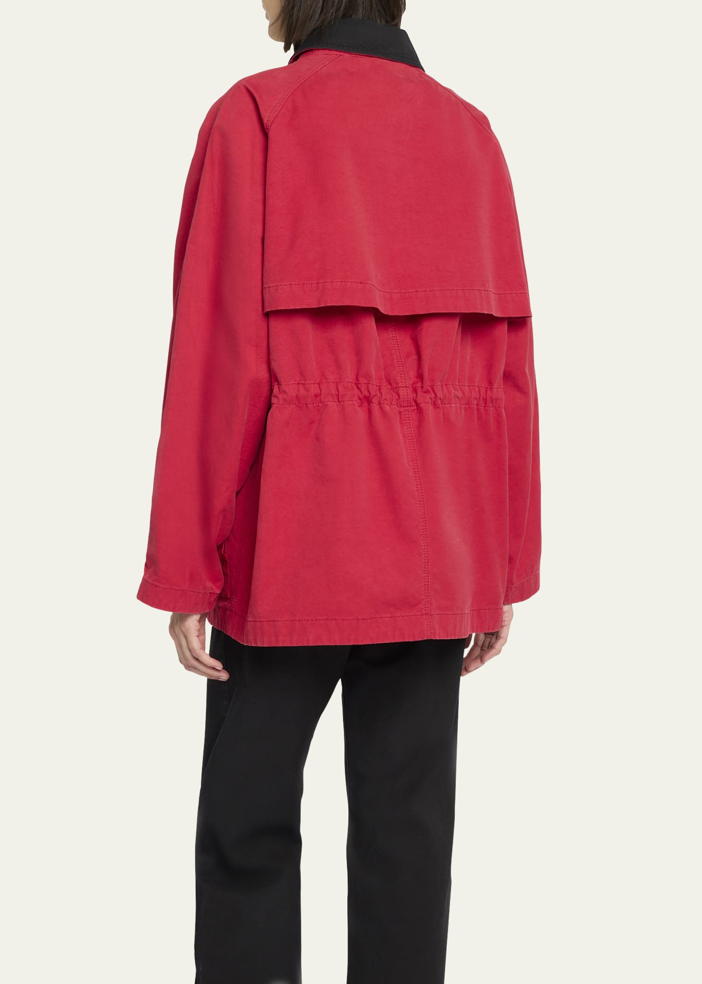 Elodianna Long-Sleeve Cotton Utility Jacket - 3
