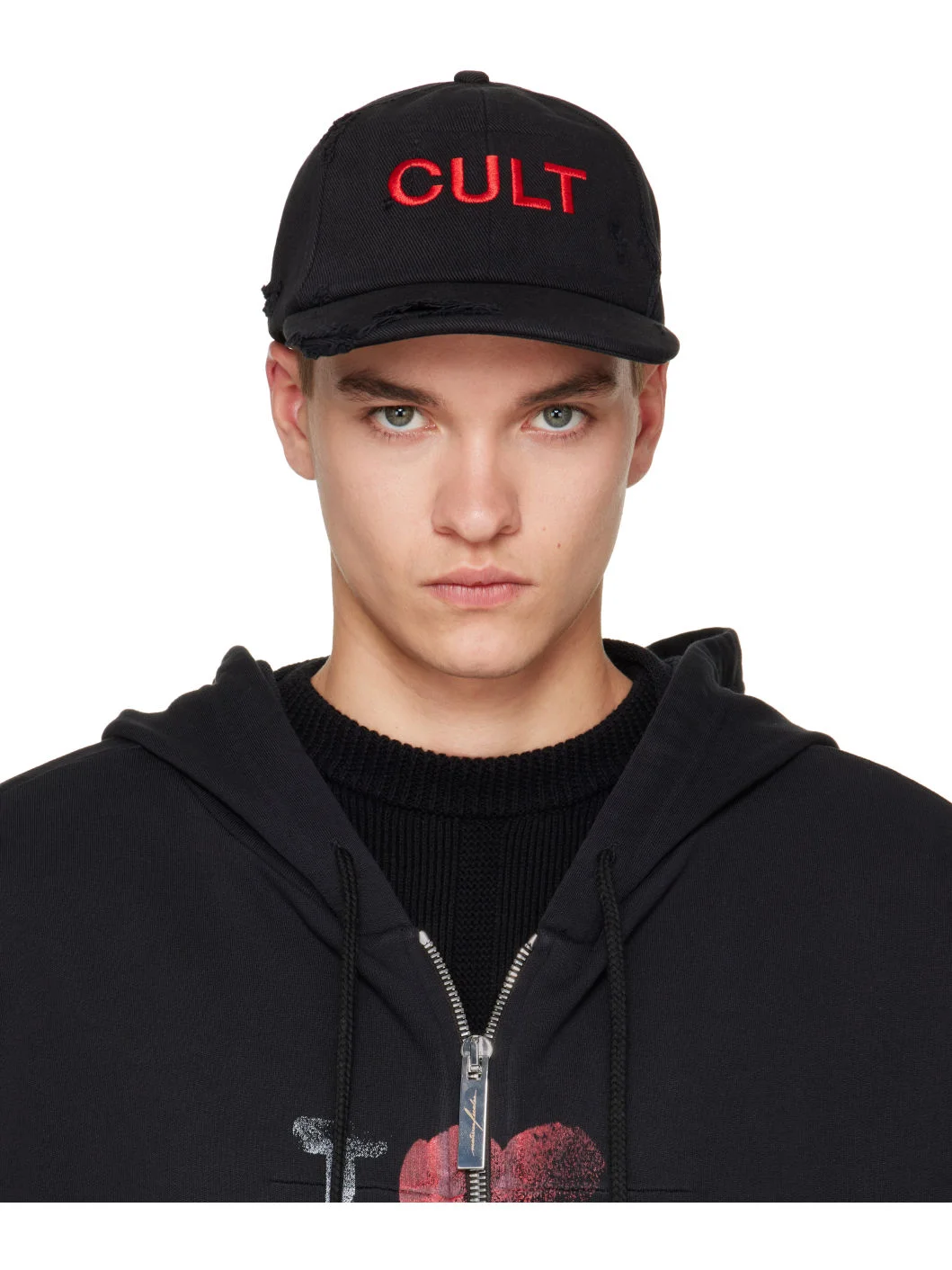 Black 'Cult' Cap - 1