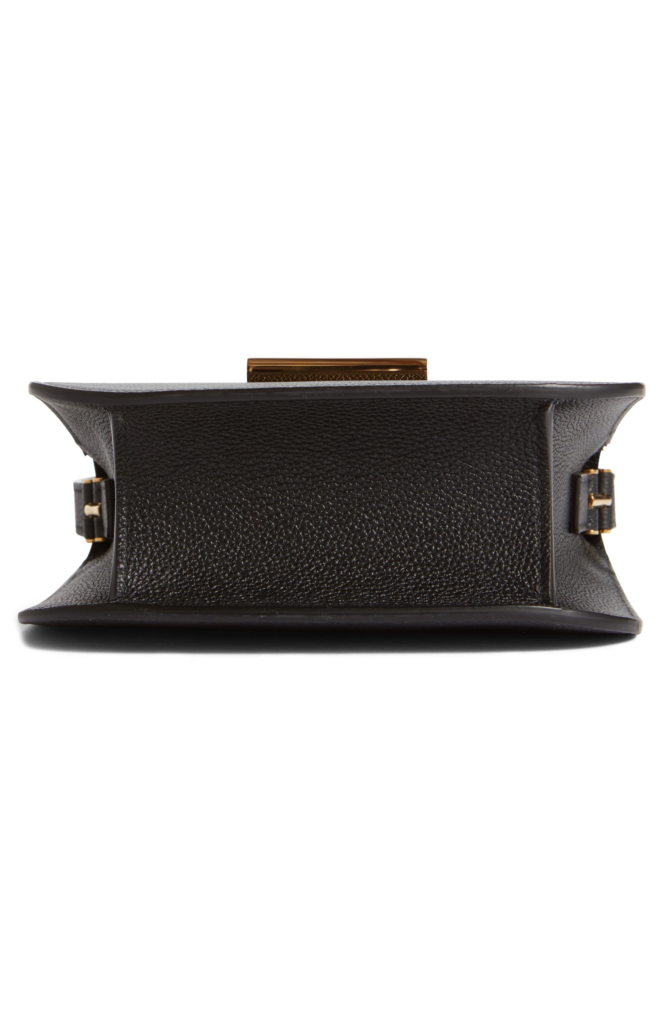 TOM FORD Mini Tara Grained Leather Crossbody Bag in Black at Nordstrom - 4