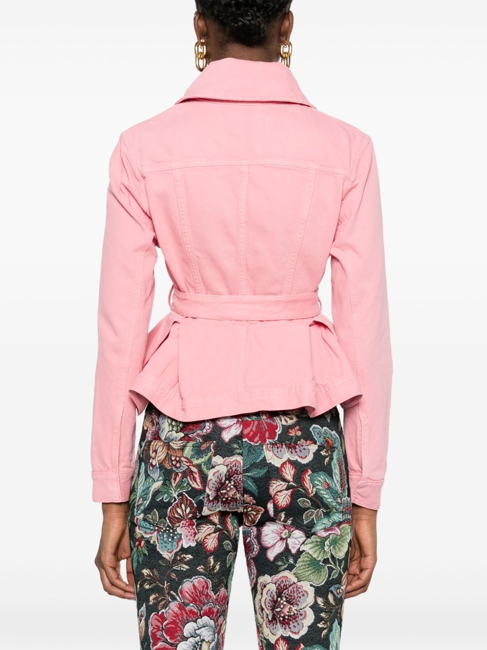 belted jacket - 4